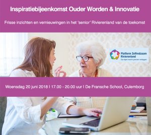 inspiratiebijeenkomst Ouder Worden & Innovatie