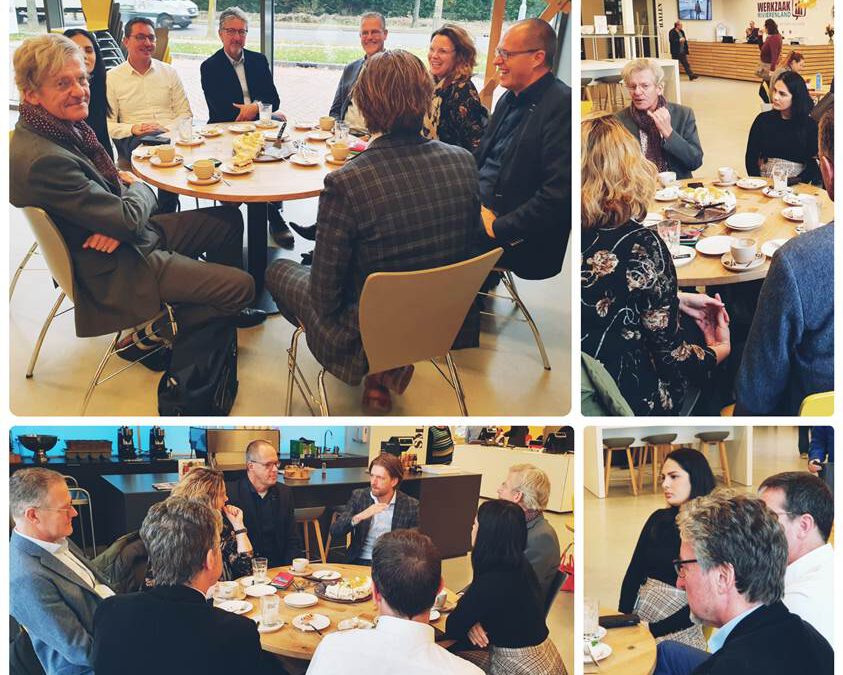 Ministerie van Economische Zaken op bezoek bij Werkzaak Rivierenland