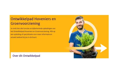 Ontwikkelpad Groen van start