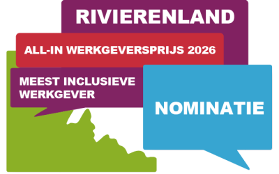 Nomineer nu de meest inclusieve werkgevers van Rivierenland 2026